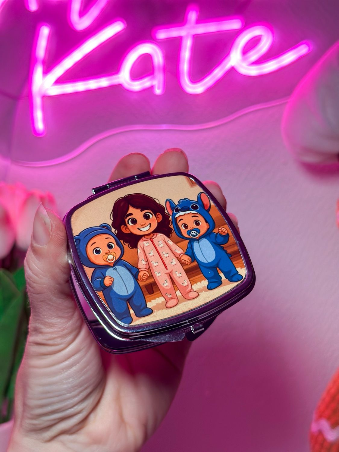 Miroir de poche personnalisé 🪞