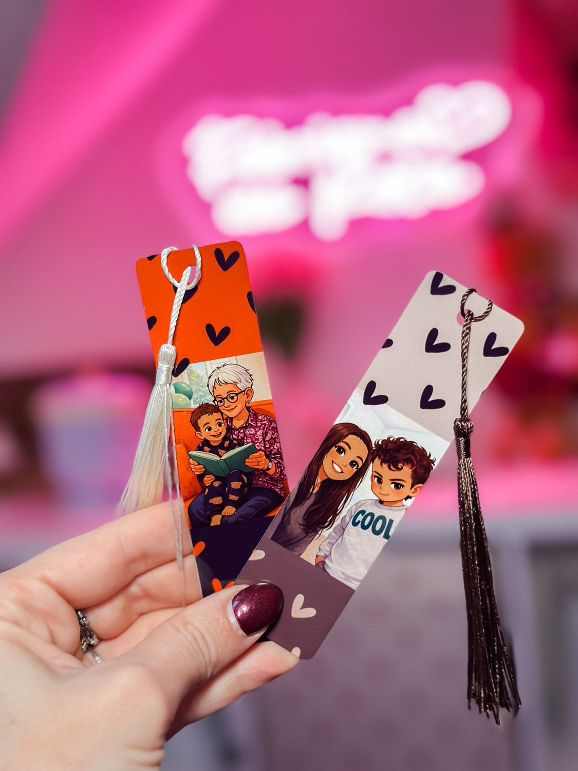 Marque page personnalisé 📕