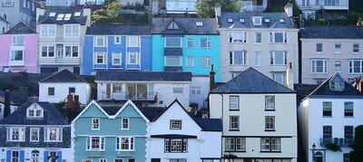 Houses on the River Dart