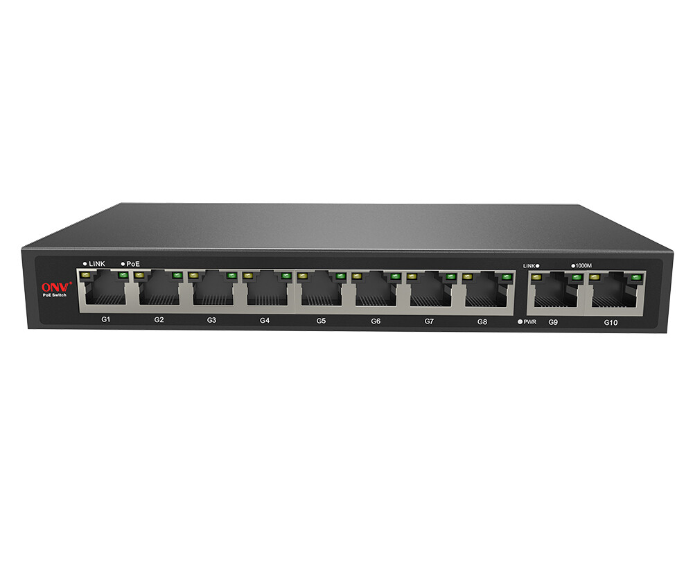 Switch  8+2 POE
