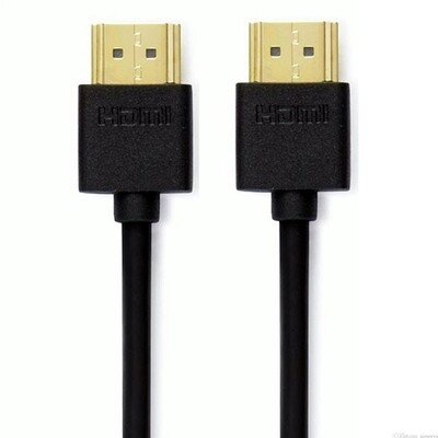 CABLE HDMI DELGADO PLÁSTICO