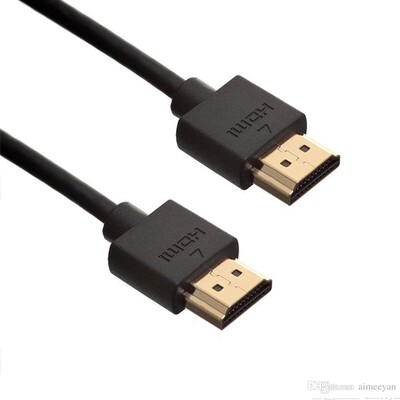 CABLE HDMI DELGADO PLÁSTICO