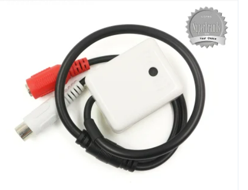 micrófono para grabar para el sistema de CCTV