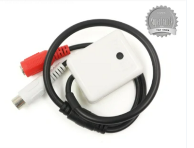 micrófono para grabar para el sistema de CCTV