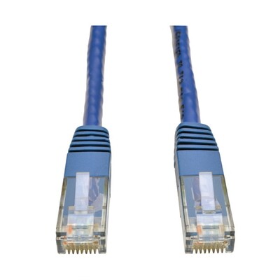 PATCH CORD CABLE DE CONEXIÓN UTP CAT5E / CAT6 SIN ENGANCHES AZUL