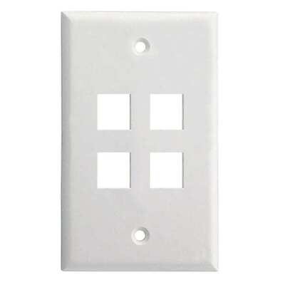 FACEPLATE 4 MÓDULO RJ-45