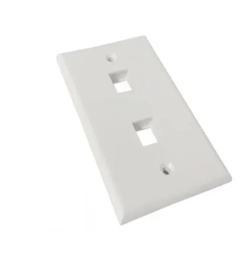 FACEPLATE 2 MÓDULO RJ-45