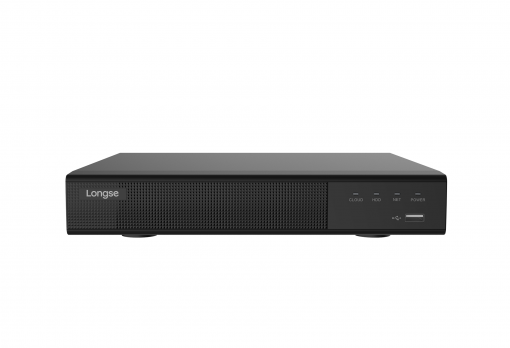 NVR 4CH VIDEO 4 POE 4K 1 HDD 8TB