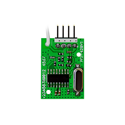 Módulo receptor (433,92MHz) de control remoto y sensor inalámbrico para teclado TEC-300.