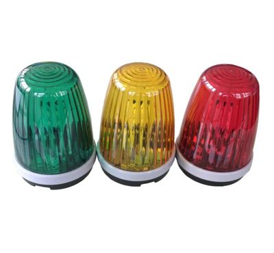 Lámpara de flash de puerta roja de control de puerta automática