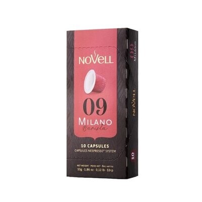 Novell Coffee Capsules Milano Barista 10 units