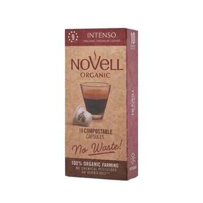 Novell Coffee capsules compostable barrier organic Intenso 10 units