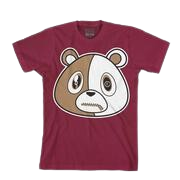 BURGUNDY/TAN/WHITE EBEAR