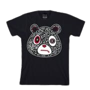BLACK/WHITE/RED EBEAR