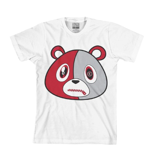 WHITE/RED/GREY