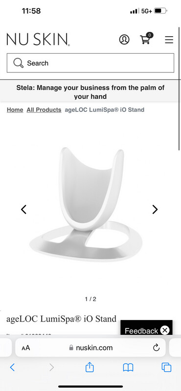 Lumispa iO stand.