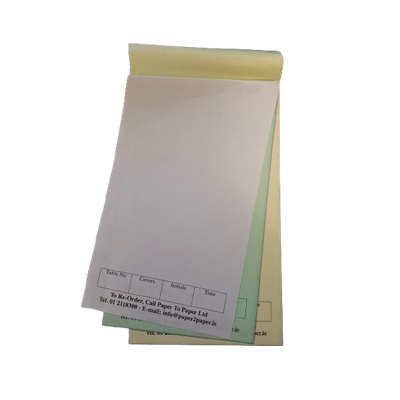 Single 1 Ply Waiter Pads – 100 Pcs