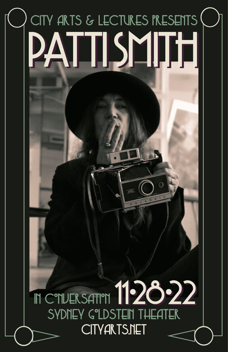 Patti Smith Event Poster