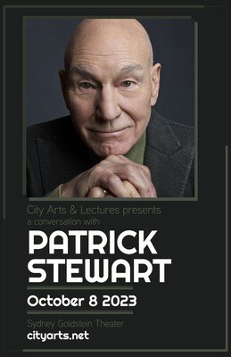 Patrick Stewart - 2023 Event Poster