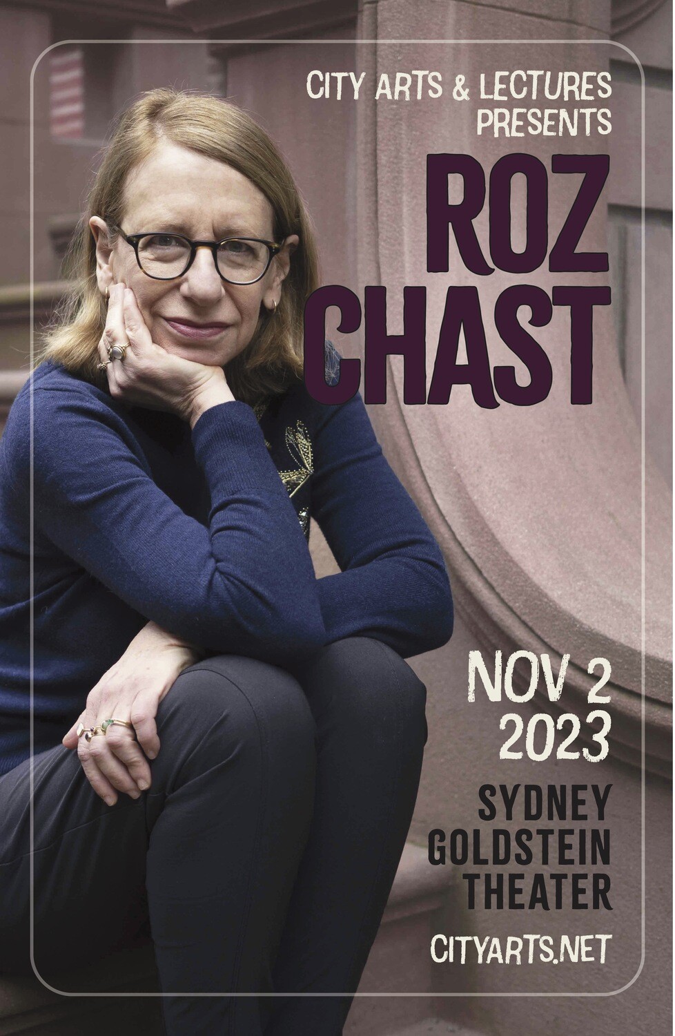 Roz Chast - 2023 Event Poster