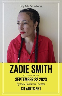 Zadie Smith - 2023 Event Poster