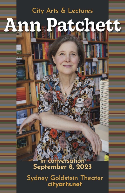 Ann Patchett - 2023 Event Poster