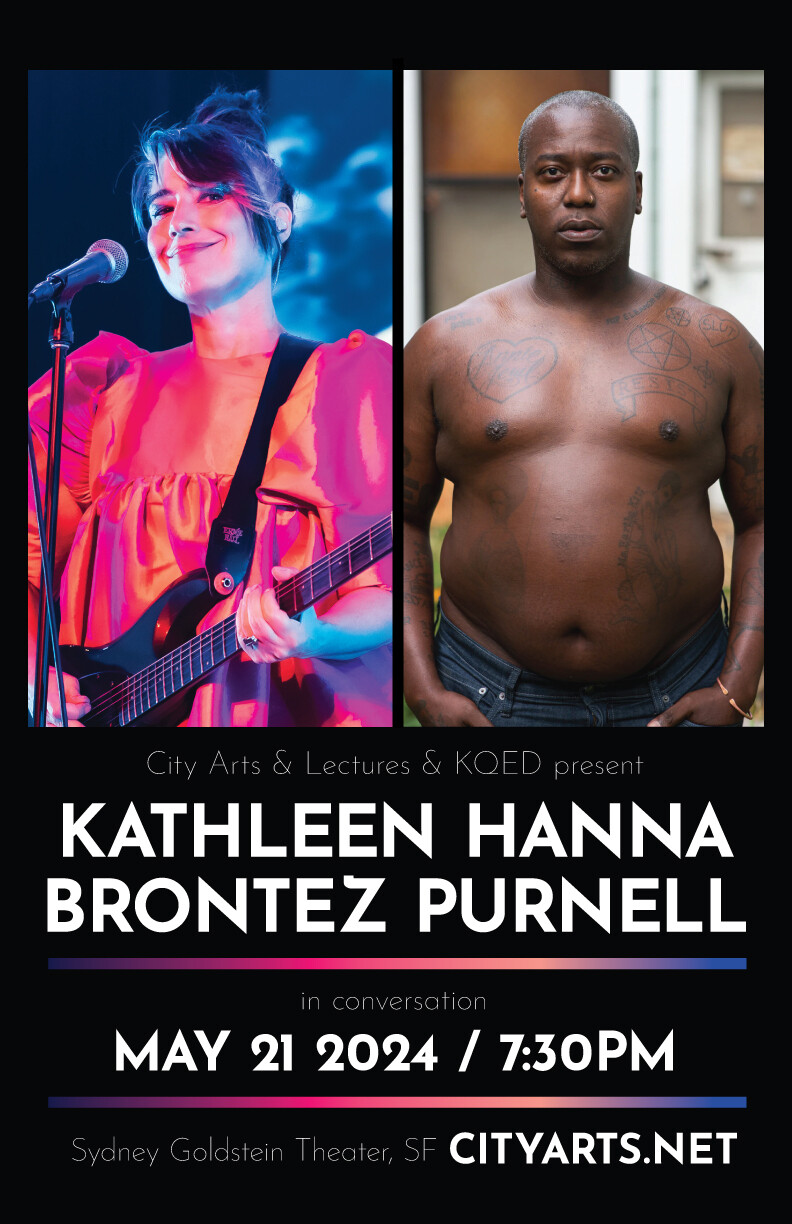 Kathleen Hanna & Brontez Purnell 2024 Event Poster