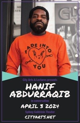 Hanif Abdurraqib 2024 Event Poster