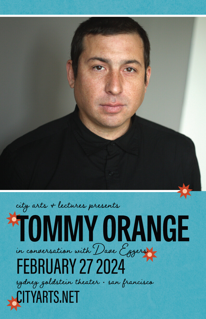 Tommy Orange 2024 Event Poster