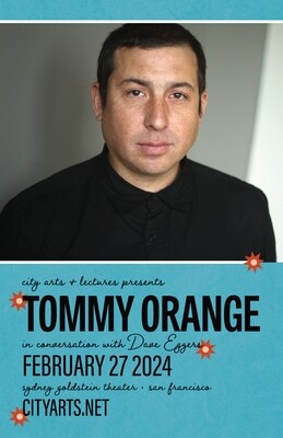 Tommy Orange 2024 Event Poster