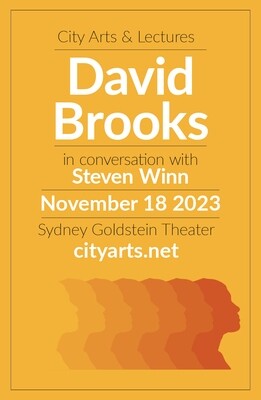 David Brooks - 2023 Event Poster