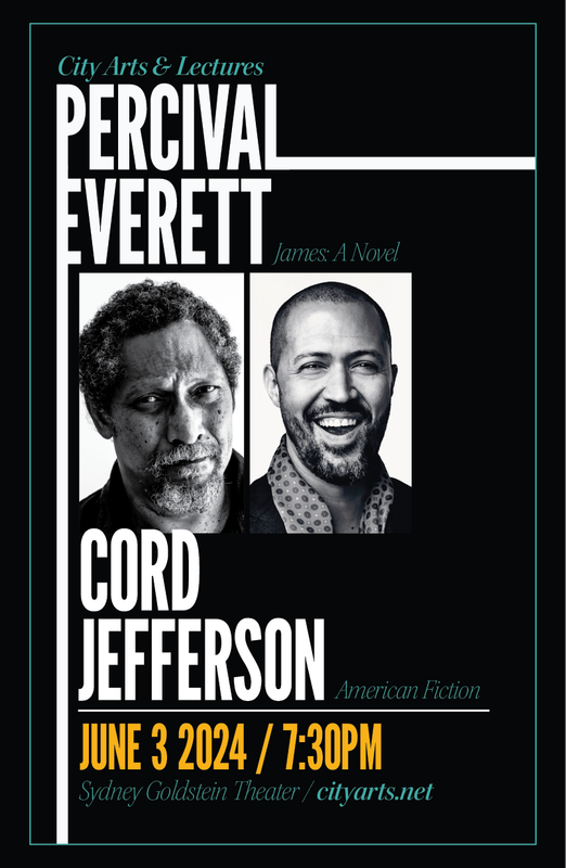 Percival Everett & Cord Jefferson - 2024 Event Poster