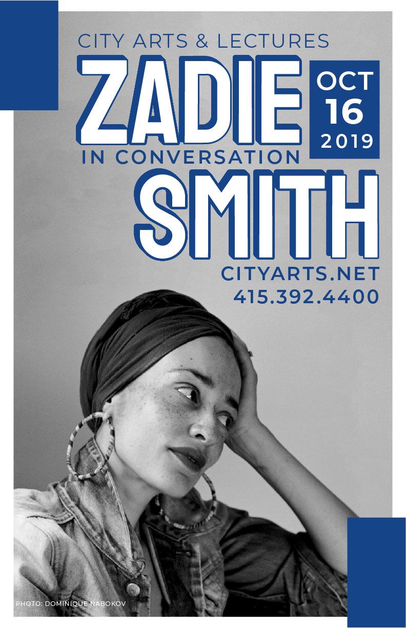 Zadie Smith - 2019 Event Poster