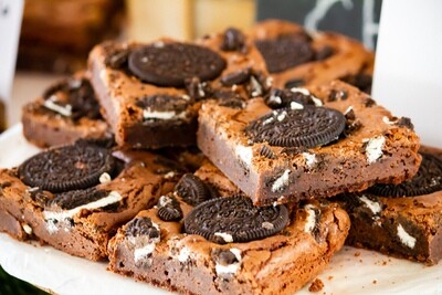 Belgian chocolate brownie - Oreo