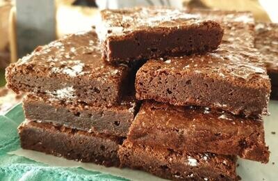 Belgian chocolate brownie - Double chocolate