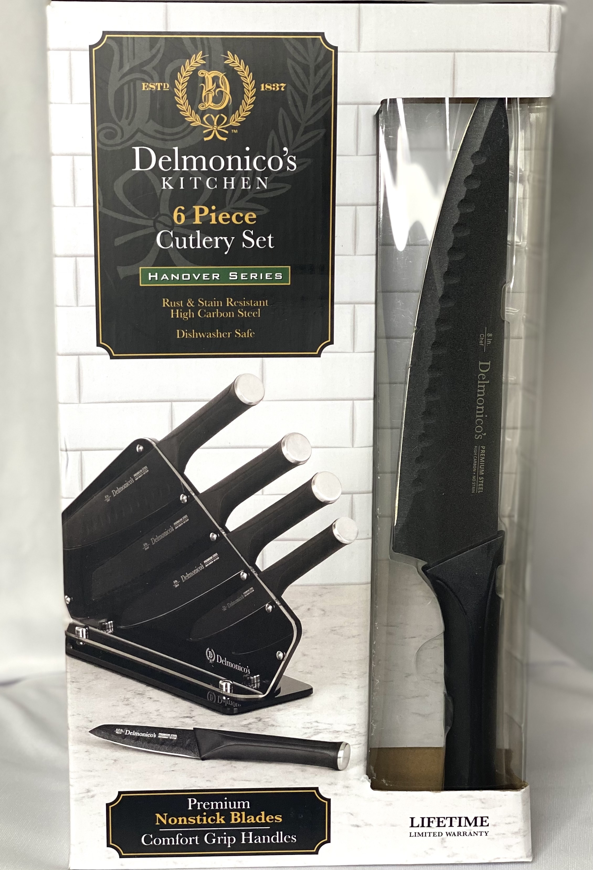 Delmonico's Kitchen 6pc Cutlery Set