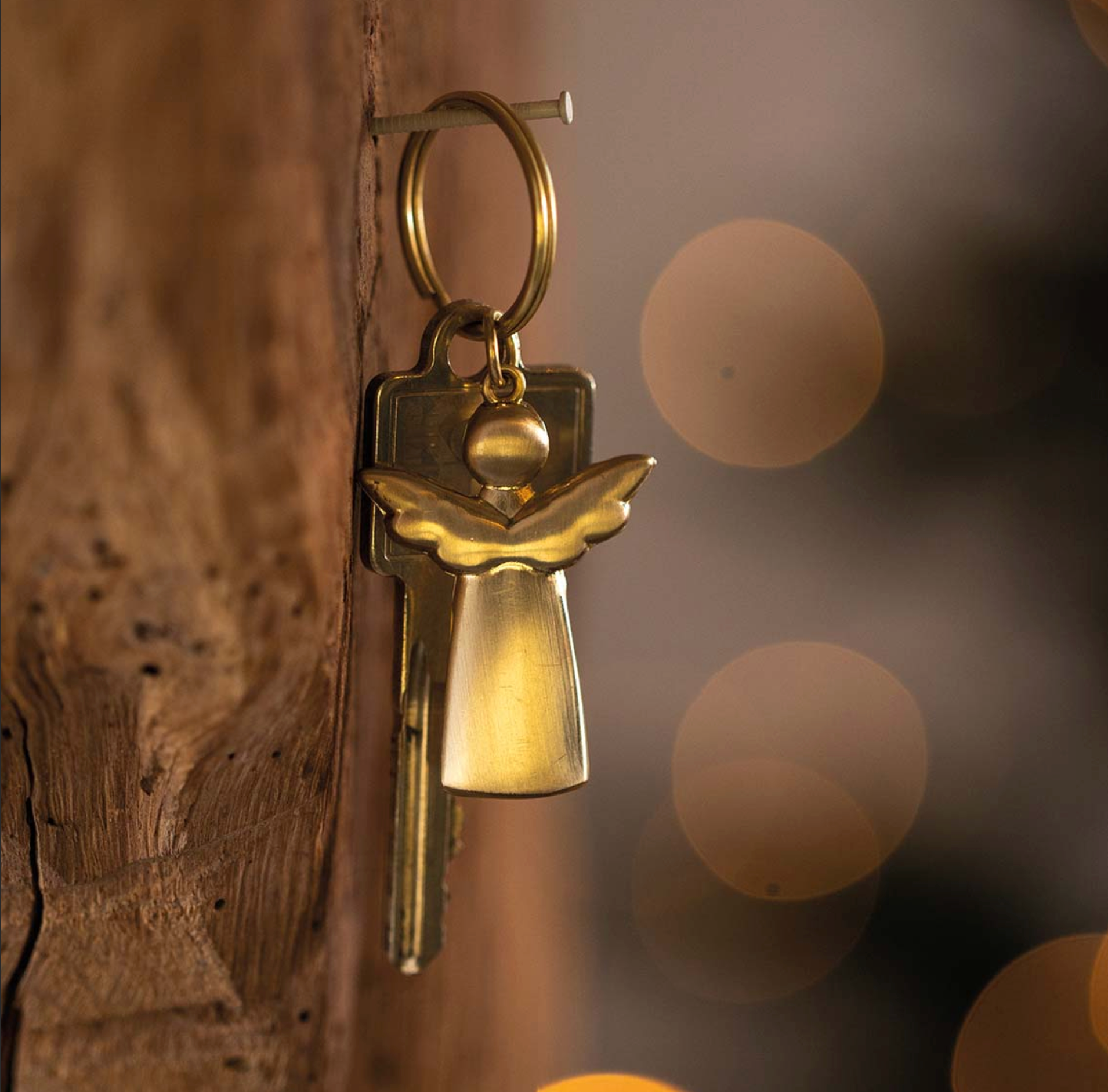 PORTE - CLÉ ANGE DORÉ