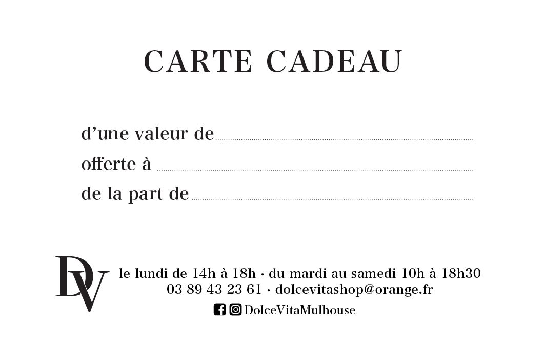 Carte cadeau