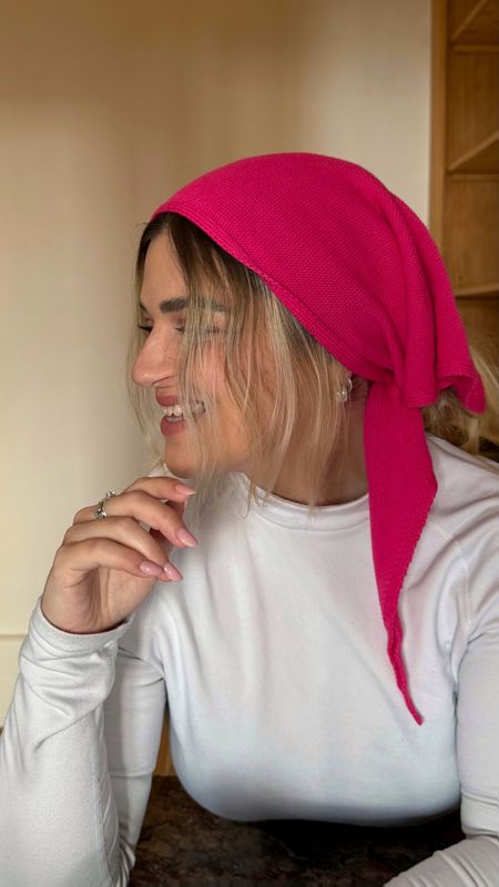 FOULARD TRIANGLE - FUSHIA