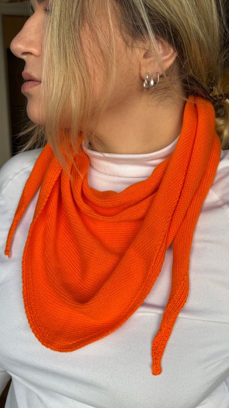 FOULARD TRIANGLE - ORANGE
