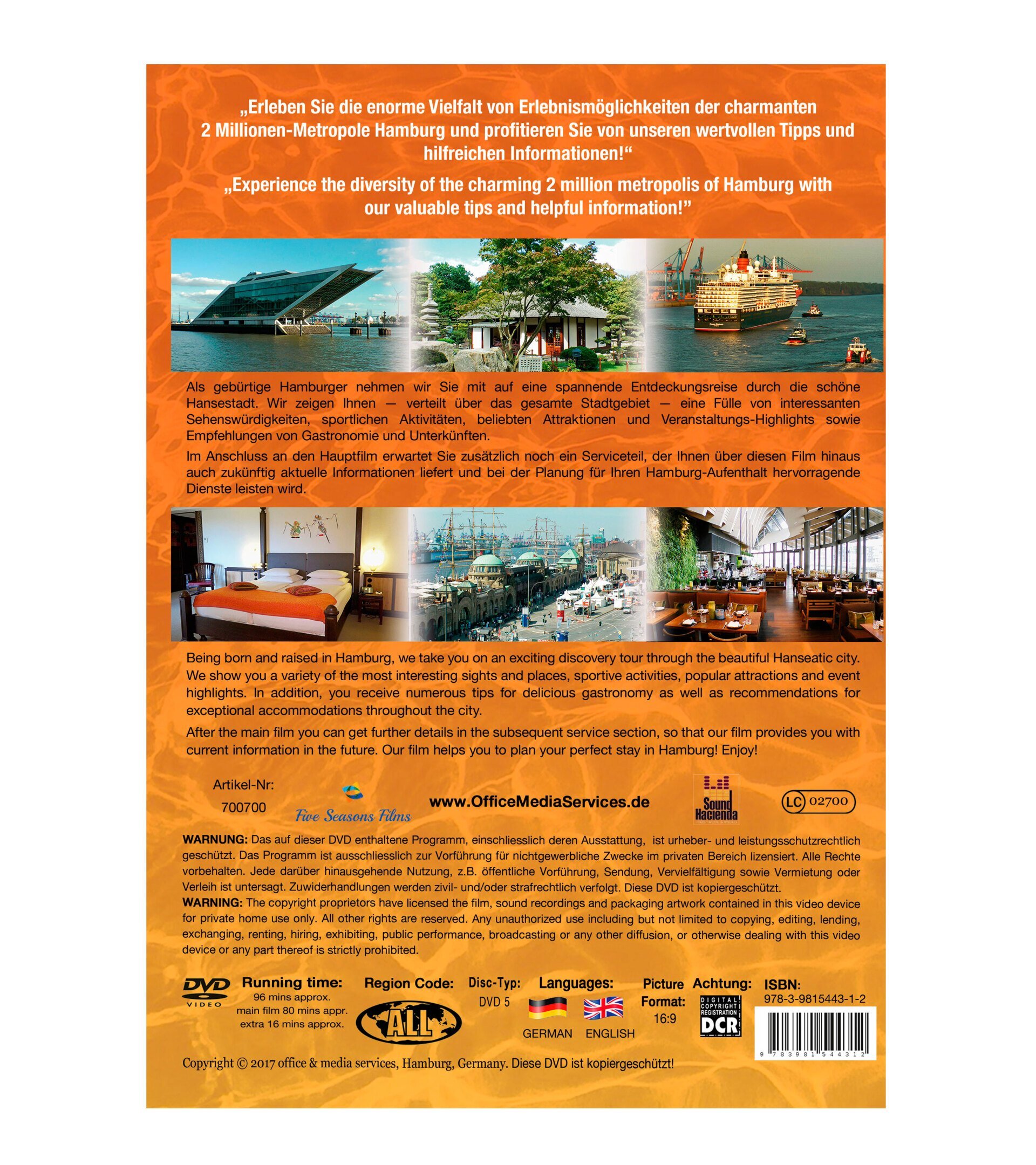 Reiseführer
Hamburg ...
Video-DVD