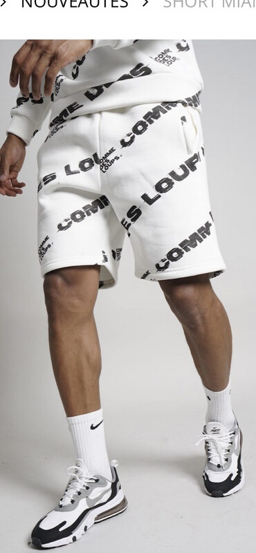 SHORT COMME DES LOUPS MIAMI