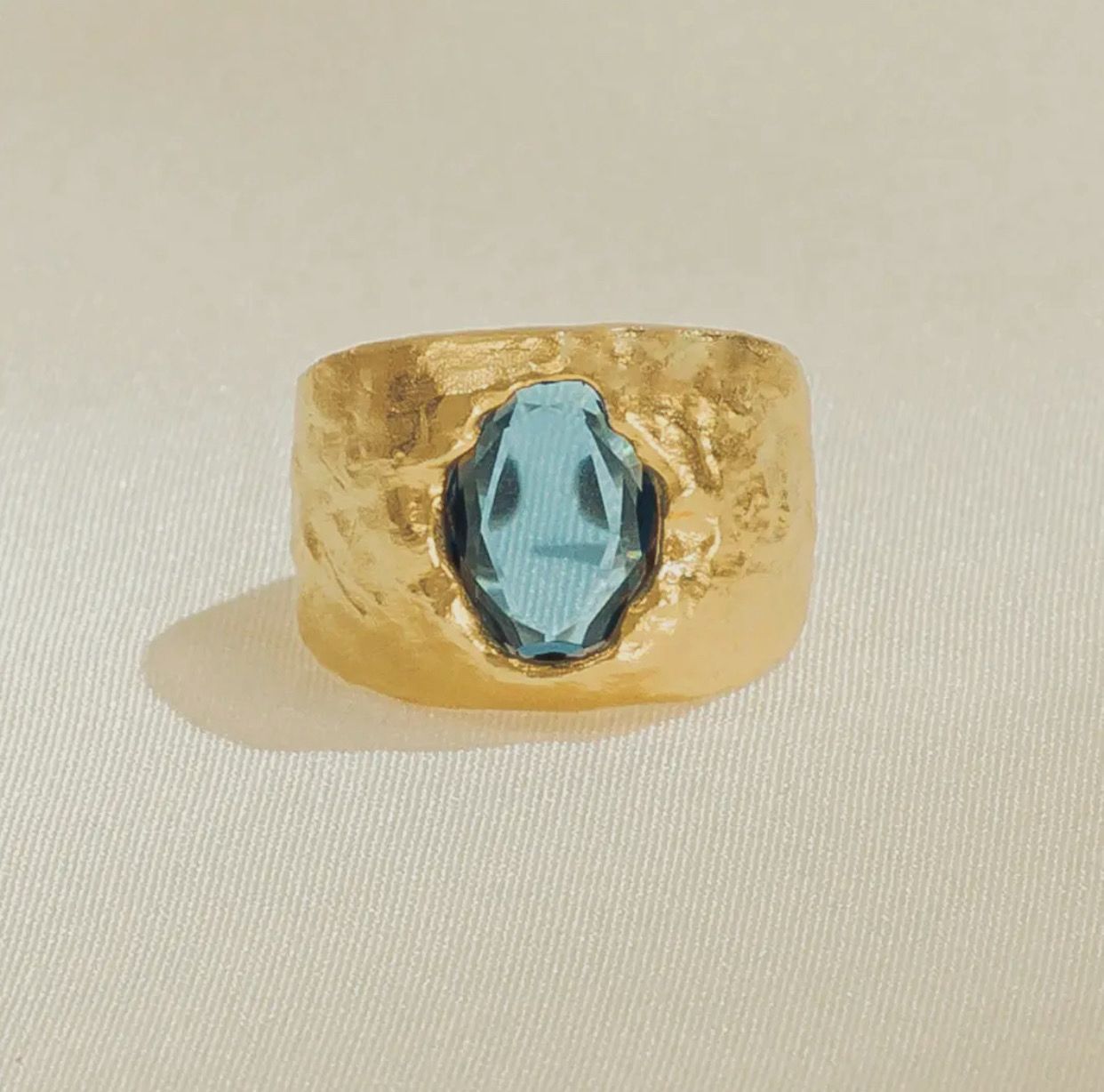 Bague bleue Carmen