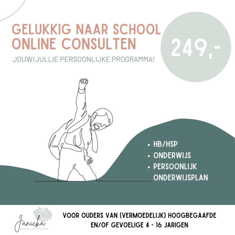Online consulten: Gelukkig naar school