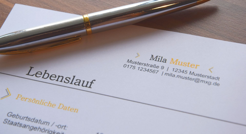 Bewerbung