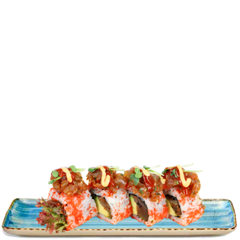 Maguro Spicy Roll  (1,3,b,f)