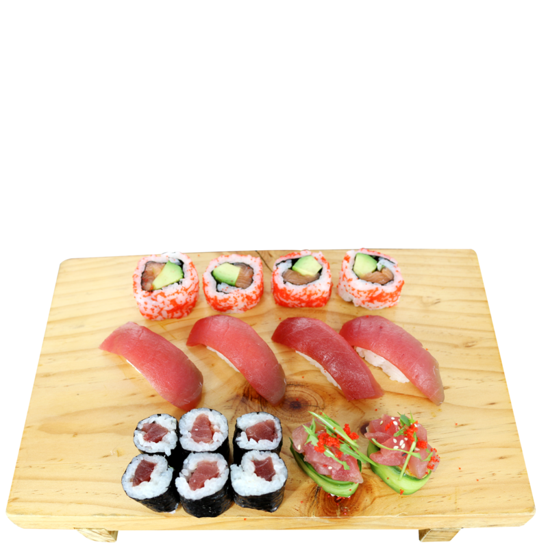 Aji Maguro Bento (3,b,f)