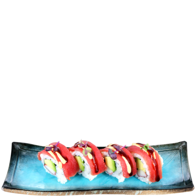 Inside Out Maguro Roll  (b,d,f)