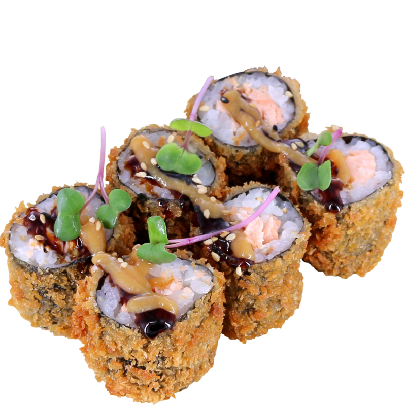 Shake Tempura Maki (6,f,g)
