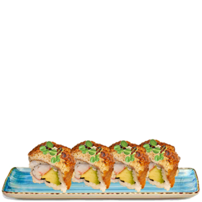 Inside Out Unagi Roll  (b,d,f)